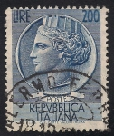 Stamps Italy -  L´italia turrita