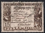 Stamps Italy -  Proclamación de Garibaldi a los sicilianos.