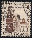 Stamps : Europe : Italy :  Monumento al Trabajo, Ginebra.