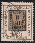 Stamps : Europe : Italy :  Sello de Romaña.
