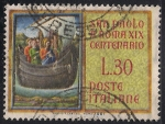 Stamps : Europe : Italy :  San Paúl a bordo del barco