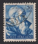 Stamps Italy -  Pinturas de Miguel Angel, Zacarias.