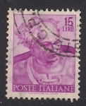 Stamps Italy -  Pinturas de Miguel Angel, Joel.