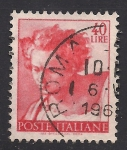 Stamps Italy -  Pinturas de Miguel Angel, Daniel.