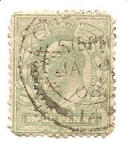 Stamps United Kingdom -  correo terrestre con perforaciones