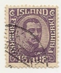 Stamps Iceland -  King Christian X