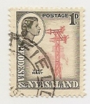 Stamps : Europe : Iceland :  Rhodesia & Nyasaland