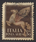 Stamps Italy -  Pegaso.