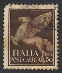 Sellos de Europa - Italia -  Pegaso.