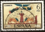 Stamps Spain -  Día del Sello. Códices - Biblioteca Nacional