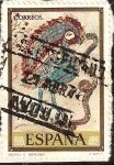 Stamps : Europe : Spain :  Día del Sello. Códices - Gerona