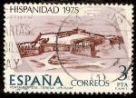Stamps : Europe : Spain :  Hispanidad. Uruguay - Fortaleza de Santa Teresa