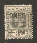 Stamps Sri Lanka -  george V