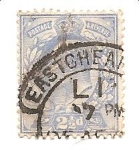 Stamps : Europe : United_Kingdom :  correo terrestre