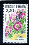 Stamps : Europe : Andorra :  Rosas