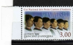 Stamps : Europe : Andorra :  Coro Cantores