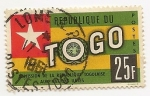 Stamps Togo -  Adhesión de la República de Togo a las Naciones Unidas