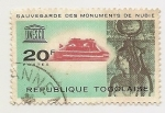 Stamps Africa - Togo -  Sauvegarde Des Monuments  de Nubie