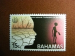 Sellos del Mundo : America : Bahamas : Conferencia Internacional de la Nutricion