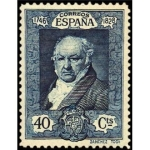 Sellos de Europa - Espaa -  ESPAÑA 1930 510 Sello Nuevo Quinta de Goya en Expo de Sevilla Retrato Francisco de Goya y Lucientes 