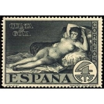 Sellos del Mundo : Europe : Spain : ESPAÑA 1930 514 Sello Nuevo Quinta de Goya en Expo de Sevilla La Maja Desnuda 