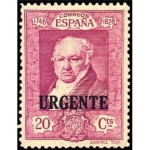 Stamps Spain -  ESPAÑA 1930 516 Sello Nuevo Quinta de Goya en Expo de Sevilla Retrato Francisco de Goya y Lucientes 
