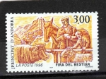 Stamps : Europe : Andorra :  Feria Gamado