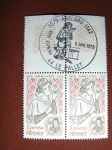 Stamps France -  1079 Abelard 1142