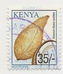 Stamps Kenya -  Coconut-Cocos nutifera