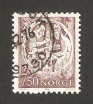 Stamps : Europe : Norway :  sigurd fafnesbanes con la espada graum