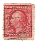 Stamps : America : United_States :  correo terrestre
