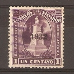 Stamps America - El Salvador -  MONUMENTO   A   DANIEL   HERNÁNDEZ