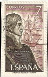 Stamps Spain -  Cosme Damián Churruca