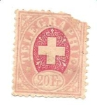 Stamps Switzerland -  telegraphie