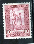 Stamps : Europe : Bosnia_Herzegovina :  Enfermera