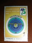 Stamps : America : Trinidad_y_Tobago :  75th anniversary World scouting