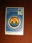 Stamps Trinidad y Tobago -  75th anniversary World scouting