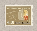 Sellos de Europa - Portugal -  Nuevo astillero naval