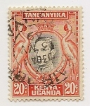 Stamps Africa - Uganda -  George VI