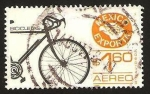 Stamps : America : Mexico :  Exportación de bicicletas
