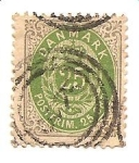Stamps : Europe : Denmark :  correo terrestre