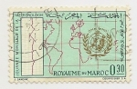 Stamps : Africa : Morocco :  Journee Mondiale de la Meterologie