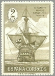 Stamps Spain -  ESPAÑA 1930 532 Sello ** Descubrimiento América Nao Santa Maria