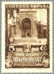 Stamps Spain -  ESPAÑA 1930 568 Sello Nuevo Pro Unión Iberoamericana Sevilla Pabellon de Venezuela