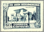 Stamps Spain -  ESPAÑA 1930 575 Sello Nuevo Pro Union Iberoamericana Sevilla Pabellon de Cuba