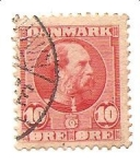 Stamps Denmark -  correo terrestre