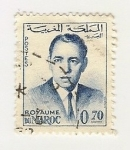 Stamps : Africa : Morocco :  Rey Hassan II