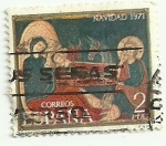 Stamps : Europe : Spain :  Navidad 1971 2pta