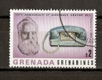 Stamps America - Grenada -  Centenario del primer enlace telefonico.