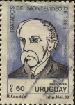 Stamps America - Uruguay -  Idelfonso García. Tratados de Montevideo de 1889.